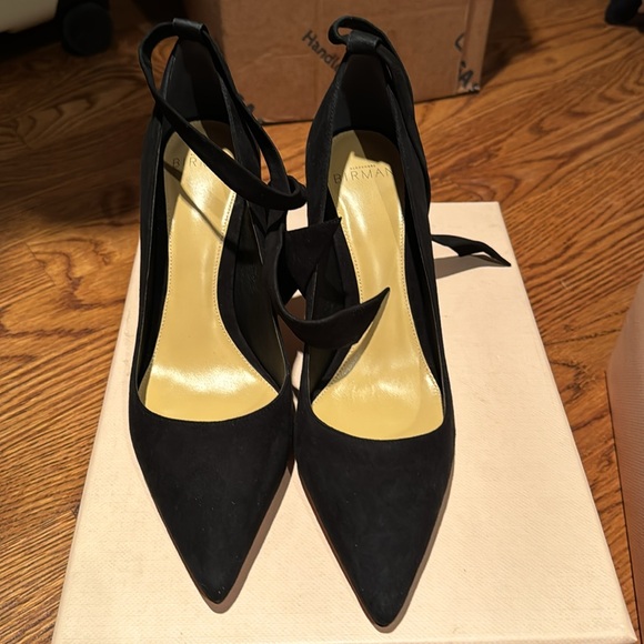 NEW Alexandre Birman Clarita 85 Suede Pump, Black, Size 7 - Picture 4 of 7